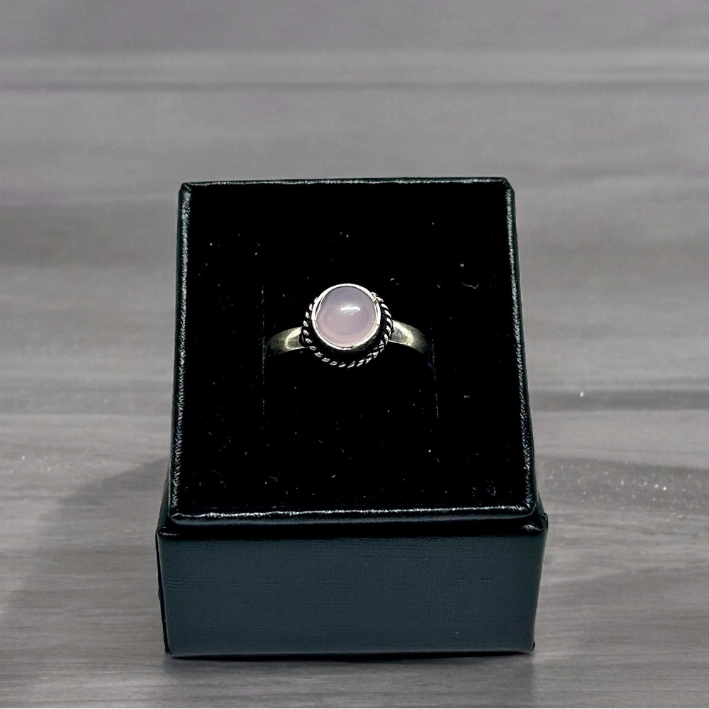 Vintage Rose Quartz Ring
